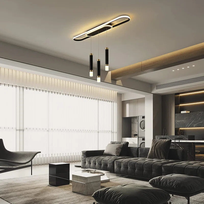 Muscato 3 - Light Black LED Pendant