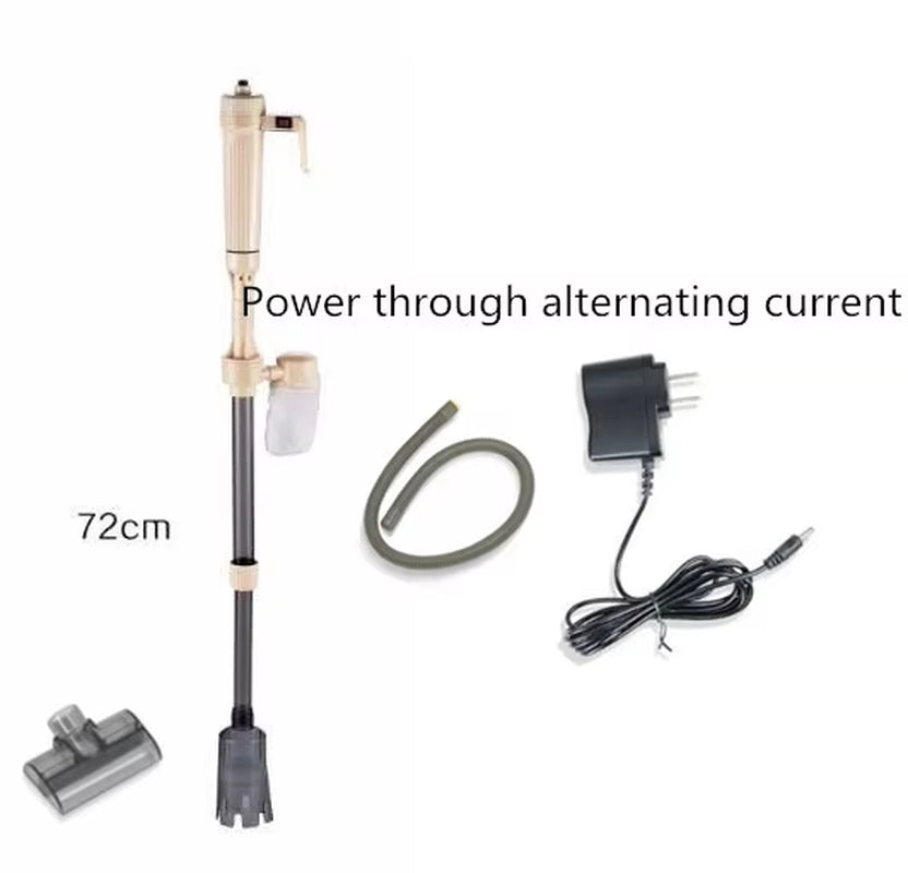 JENECA Aquarium Electric Water Changer, Sand Washer, Pump, Aquarium Water Change, Toilet, Siphon, Fish Tank Cleaning Brush