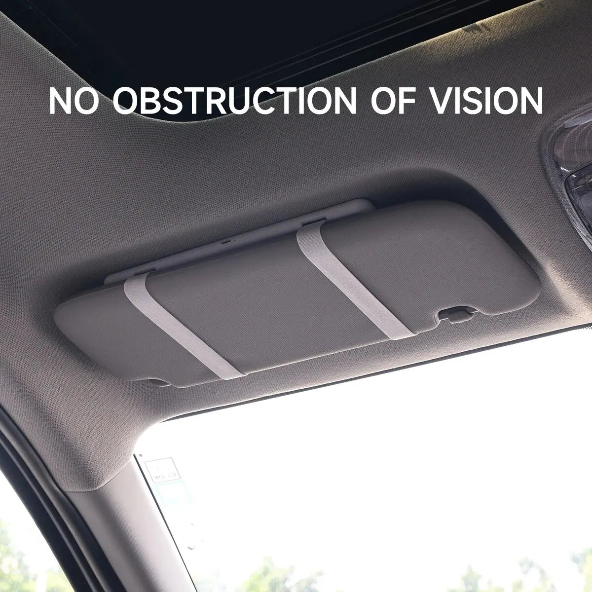 Car Sun Visor Makeup Mirror LED Touch Screen Adjustable Brightness Switchable Auto Interior Makeup Mirror Charging Vanity Mirror