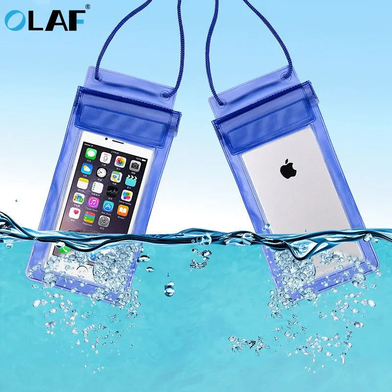 OLAF Universal Waterproof Case for  X 8 7 Cover Pouch Bag Cases Coque Water Proof Phone Case for Samsung S9 Xiaomi 6 Inch