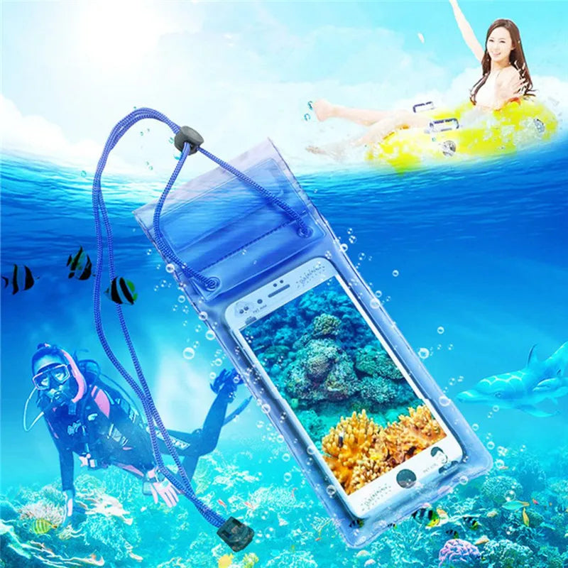 OLAF Universal Waterproof Case for  X 8 7 Cover Pouch Bag Cases Coque Water Proof Phone Case for Samsung S9 Xiaomi 6 Inch